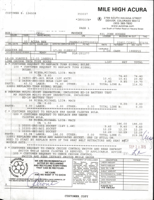 2000 Acura NSX in Monaco Blue over Black
