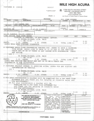 2000 Acura NSX in Monaco Blue over Black