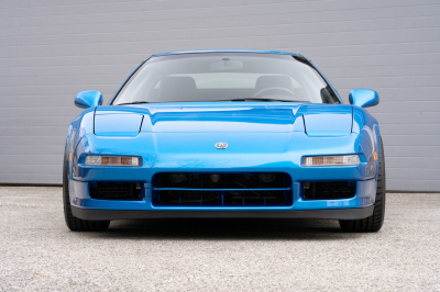 2000 Acura NSX in Monaco Blue over Black