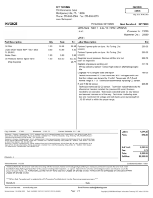 2000 Acura NSX in Monaco Blue over Black