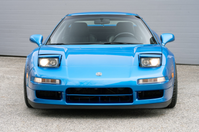 2000 Acura NSX in Monaco Blue over Black