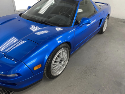 2000 Acura NSX in Monaco Blue over Black