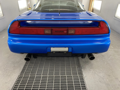 2000 Acura NSX in Monaco Blue over Black