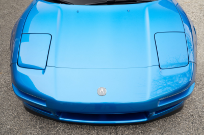 2000 Acura NSX in Monaco Blue over Black