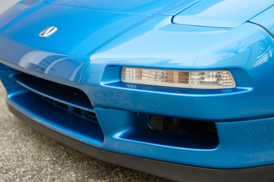 2000 Acura NSX in Monaco Blue over Black