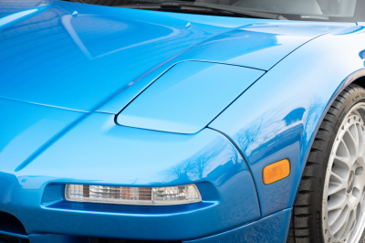 2000 Acura NSX in Monaco Blue over Black