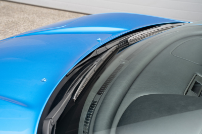 2000 Acura NSX in Monaco Blue over Black