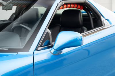 2000 Acura NSX in Monaco Blue over Black