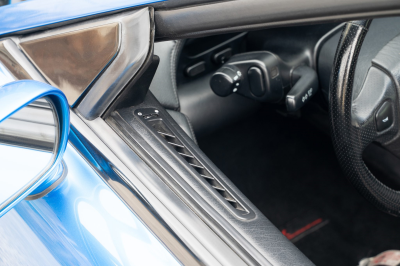 2000 Acura NSX in Monaco Blue over Black