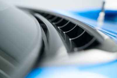 2000 Acura NSX in Monaco Blue over Black