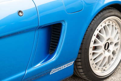 2000 Acura NSX in Monaco Blue over Black