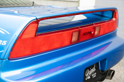 2000 Acura NSX in Monaco Blue over Black