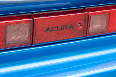 2000 Acura NSX in Monaco Blue over Black