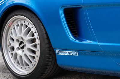 2000 Acura NSX in Monaco Blue over Black