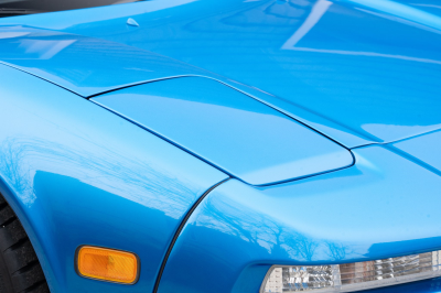 2000 Acura NSX in Monaco Blue over Black