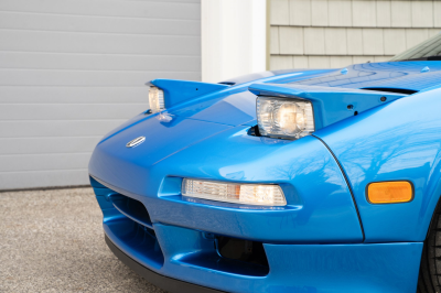 2000 Acura NSX in Monaco Blue over Black
