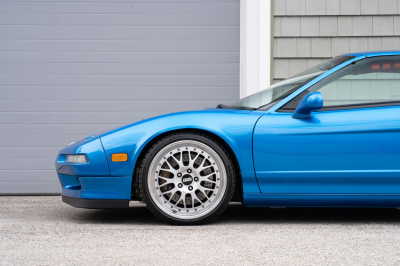 2000 Acura NSX in Monaco Blue over Black
