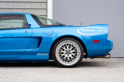 2000 Acura NSX in Monaco Blue over Black