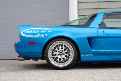 2000 Acura NSX in Monaco Blue over Black