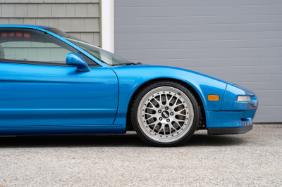 2000 Acura NSX in Monaco Blue over Black