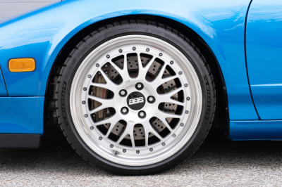 2000 Acura NSX in Monaco Blue over Black