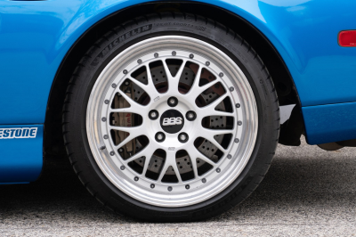 2000 Acura NSX in Monaco Blue over Black