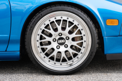 2000 Acura NSX in Monaco Blue over Black