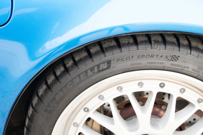 2000 Acura NSX in Monaco Blue over Black