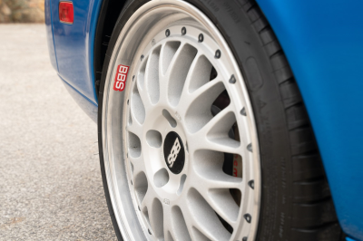 2000 Acura NSX in Monaco Blue over Black