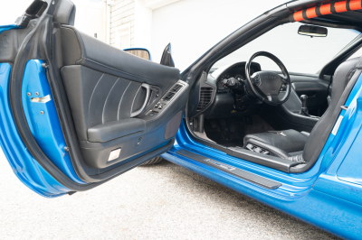 2000 Acura NSX in Monaco Blue over Black