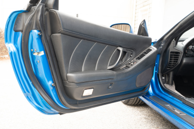 2000 Acura NSX in Monaco Blue over Black