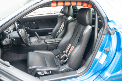 2000 Acura NSX in Monaco Blue over Black