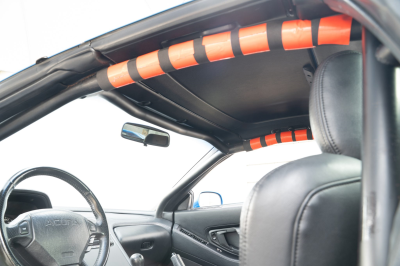 2000 Acura NSX in Monaco Blue over Black