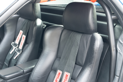 2000 Acura NSX in Monaco Blue over Black