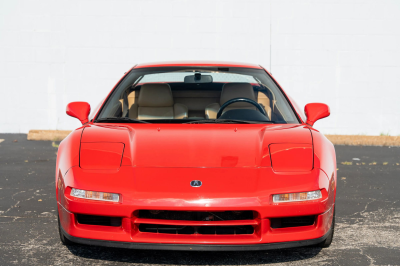 1996 Acura NSX in Formula Red over Tan