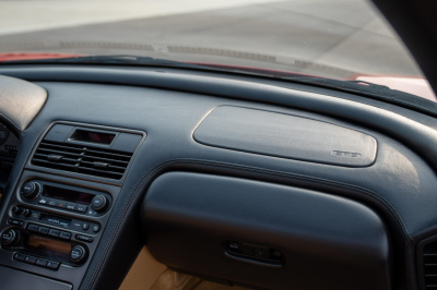 1996 Acura NSX in Formula Red over Tan