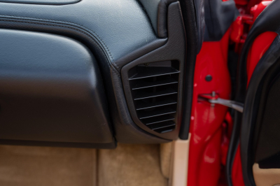 1996 Acura NSX in Formula Red over Tan