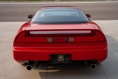 1996 Acura NSX in Formula Red over Tan