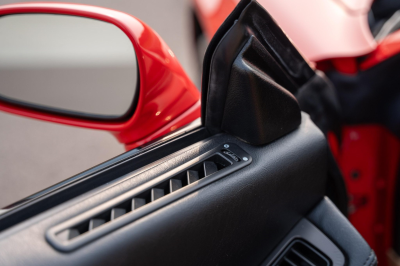 1996 Acura NSX in Formula Red over Tan