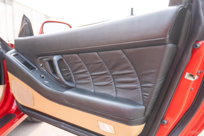 1996 Acura NSX in Formula Red over Tan