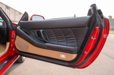 1996 Acura NSX in Formula Red over Tan