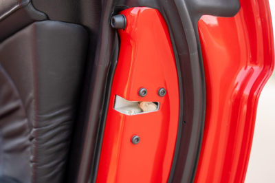 1996 Acura NSX in Formula Red over Tan