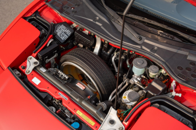 1996 Acura NSX in Formula Red over Tan