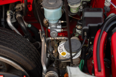 1996 Acura NSX in Formula Red over Tan