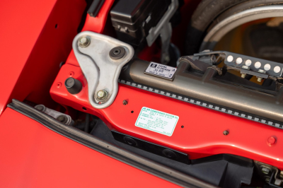 1996 Acura NSX in Formula Red over Tan
