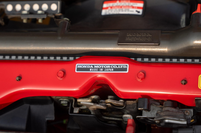 1996 Acura NSX in Formula Red over Tan