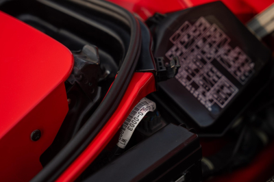 1996 Acura NSX in Formula Red over Tan