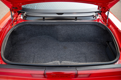 1996 Acura NSX in Formula Red over Tan