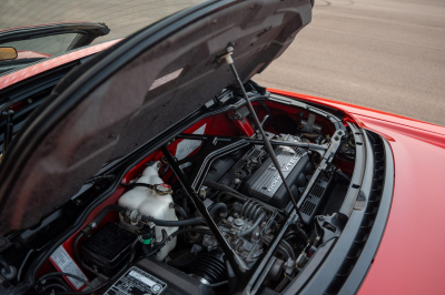 1996 Acura NSX in Formula Red over Tan