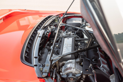 1996 Acura NSX in Formula Red over Tan